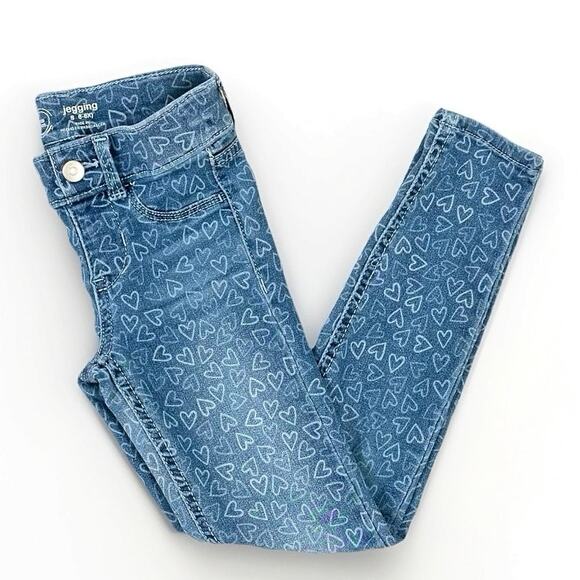 Wonder Nation Other - Wonder Nation Heart Printed Jeggings 6x